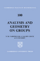 Analysis and geometry on groups
