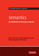 Semantics: an introduction to meaning in language