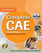 Complete cAE student's book pack: (Student's book with answers, CD-ROM & class audio CDs (3))
