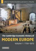 The Cambridge economic history of modern Europe v. 1 1700-1870