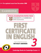 Cambridge first certificate in english 3: student's book without answers