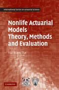 Nonlife actuarial models: theory, methods and evaluation