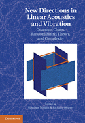 New directions in linear acoustics and vibration: quantum chaos, random matrix theory and complexity