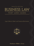 Business law: text and cases