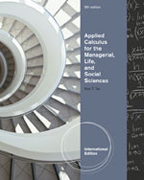 Applied calculus: for the managerial, life, and social sciences