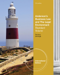 Anderson's business law and the legal environment, standard volume