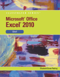 Microsoft office excel 2010 illustrated brief