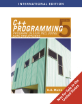 C++ programming: program design including data structures