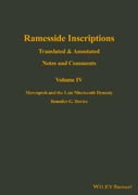 Ramesside Inscriptions: Notes and Comments