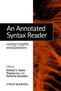 Syntactic theory: the essential readings