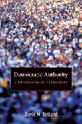 Democratic authority: a philosophical framework