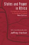 Statses and Power in Africa - Comparative Lessons in Authority and Control