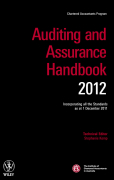 Chartered accountants auditing & assurance handbook 2012