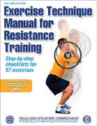 Exercise technique manual for resistance training