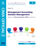 Management accounting - decision management: managerial level