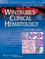 Wintrobe's clinical hematology