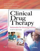 Clinical drug therapy: rationales for nursing practice
