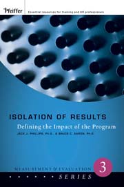 Isolation of results: defining the impact of the program