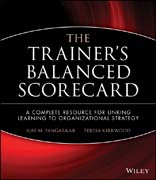 The trainer's balanced scorecard: a complete resource for linking learning to organizational strategy