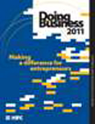 Doing business 2011: making a difference for entrepreneurs