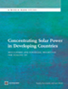 Concentrating solar power in developing countries: regulatory and financial incentives for scaling up