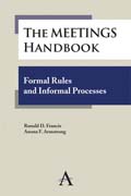 The meetings handbook: formal rules and informal processes