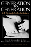 Generation to generation: lifes cycles of the family business
