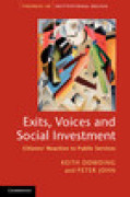 Exits, voices and social investment: citizens? reaction to public services