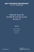 Materials Issues for Tunable RF and Microwave Devices III: Volume 720