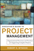Executive's guide to project management: organizational processes and practices for supporting complex projects