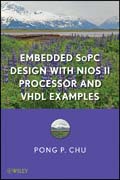 Embedded SoPC system with Altera NiosII processorand VHDL examples