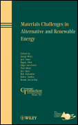 Materials challenges in alternative and renewableenergy