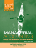 Accounting: tools for business decision makers