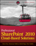 Professional Sharepoint 2010 cloud based solutions