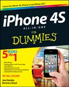 iPhone all-in-one for dummies