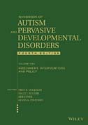 Handbook of Autism and Pervasive Developmental Disorders