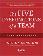 The five dysfunctions of a team: team assessment