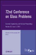 72nd Conference on Glass Problems: ceramic engineering and science proceedings v. 33, Issue 1