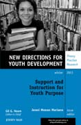 Supporting and instructing for youth purpose: new directions for youth development