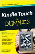 Kindle Touch for dummies