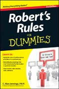 Robert's rules for dummies