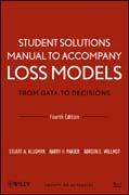 Loss models: from data to decisions student solutions manual
