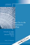 Data use in the community college: new directions for institutional research n. 153