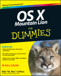 Os X Mountain Lion for dummies
