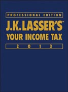 J.K. Lasser´s Your Income Tax 2013