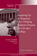 Stepping up to stepping out: helping students prepare for life after college: new directions for student services