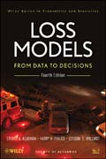 Loss Models: From Data to Decisions, Fourth Edition Book + Solutions Manual Set