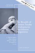 The Breadth of Current Faculty Development: Practitioners´ Perspectives