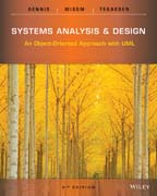 Systems Analysis and Design: An Object Oriented Approach with UML