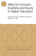 Allies for Inclusion: Disability and Equity in Higher Education